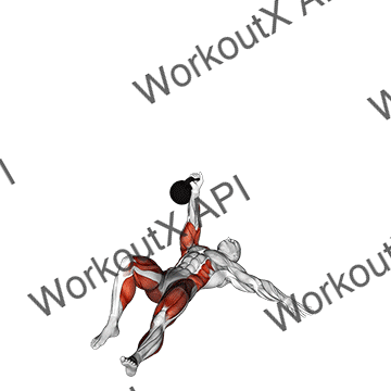 Kettlebell Turkish get-up on WorkoutX — the ExerciseDB asset: opaque GIF on a white box